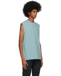 John Elliott Blue Rodeo Tank Top