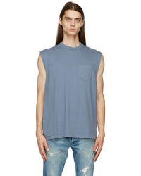 John Elliott Blue Rodeo Tank Top