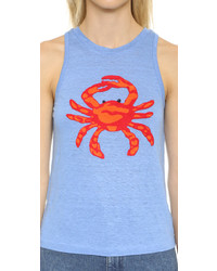 Tory Burch Crab Tank Top, $195  | Lookastic
