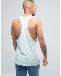 Asos Tank With Extreme Racer Back In Blue