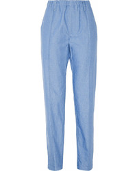 Light Blue Tapered Pants