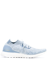 Light Blue Textured Sneakers