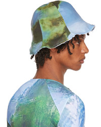 Serapis Green Blue Bucket Hat