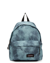 Light Blue Tie-Dye Canvas Backpack