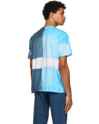 Nanamica Blue Hs Graphic T Shirt