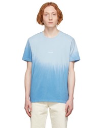 Frame Blue Tie Dye T Shirt