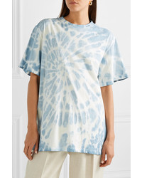 Stella McCartney Oversized Tie Dye Cotton Jersey T Shirt