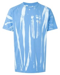 light blue off white t shirt