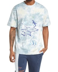 JUNGLES The Cold Cotton Graphic Tee In Tie Dye At Nordstrom