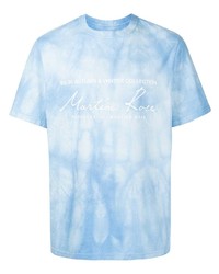 Martine Rose Tie Dye Logo Print T Shirt