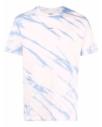Sandro Tie Dye Logo Print T Shirt