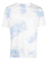 Officine Generale Tie Dye Print Cotton T Shirt