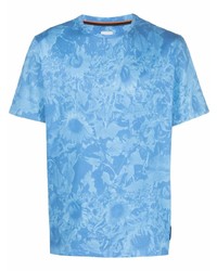 Paul Smith Tie Dye Print Short Sleeved T Shirt