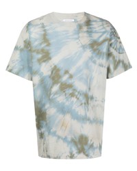 John Elliott University Tie Dye Print T Shirt