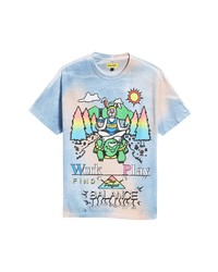 MARKET Work Life Balance Tie Dye Graphic Tee In Water Tie Dye At Nordstrom