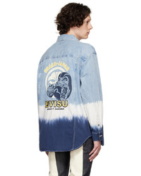 Evisu Blue Denim Jacket