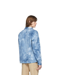 Ps By Paul Smith Blue Tie Dye Jacket