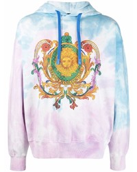 VERSACE JEANS COUTURE Barocco Print Tie Dye Hoodie