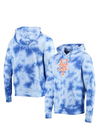 New Era Royal New York Mets Tie Dye Pullover Hoodie At Nordstrom