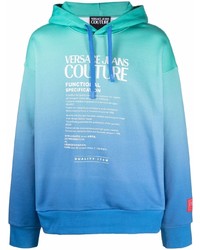 VERSACE JEANS COUTURE Tie Dye Organic Cotton Hoodie