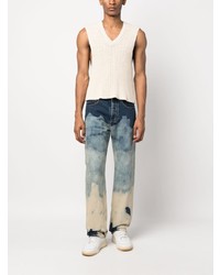 Palm Angels Tie Dye Straight Jeans