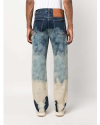 Palm Angels Tie Dye Straight Jeans