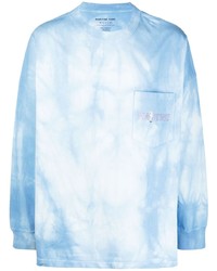 Martine Rose Tie Dye Print Long Sleeved T Shirt