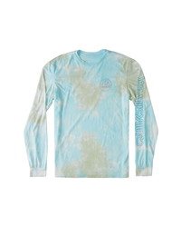 Quiksilver Volume Up Tie Dye Long Sleeve Graphic Tee