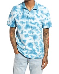 BP. Tie Dye Organic Cotton Polo Shirt