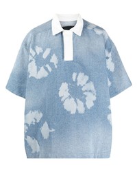 Botter Tie Dye Print Polo Shirt