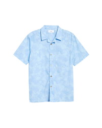 Ovadia Sunwash Short Sleeve Button Up Camp Shirt