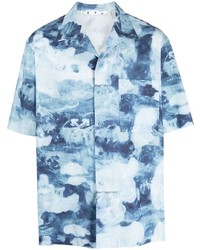 Off-White Tie Dye Bowling Shirt