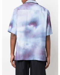 Oamc Tie Dye Print Bowling Shirt