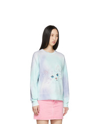 Marc Jacobs Purple And Multicolor The Airbrushed Sweatshirt