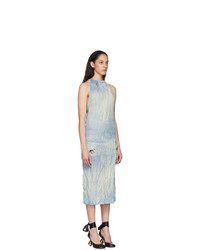 Acne Studios Blue Landscape Painting Dress