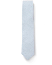 Linen Blend Chambray Tie