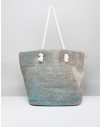 Asos Beach Shopper Bag With Rope Handle