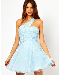 Light Blue Tulle Party Dress
