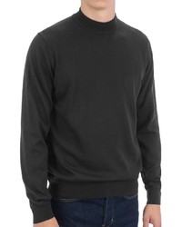 Toscano Mock Turtleneck Sweater Italian Merino Wool, $19