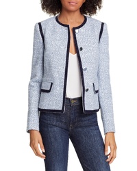 Helene Berman Cotton Blend Tweed Jacket