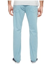 AG Adriano Goldschmied Graduate Tailored Leg Twill In Yacht Blue Casual Pants