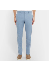 Etro Slim Fit Brushed Stretch Cotton Twill Chinos