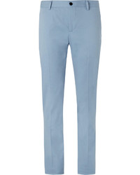 Etro Slim Fit Brushed Stretch Cotton Twill Chinos