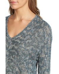 Nic+Zoe Blue Lagoon Sweater