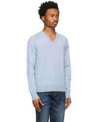 Tom Ford Blue Merino Sweater