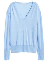 H&M Cashmere Blend V Neck Sweater