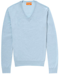 Joe Fresh Merino V Neck Sweater Charcoal Mix