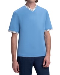 Bugatchi Cotton T Shirt In Riviera At Nordstrom