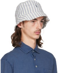 Polo Ralph Lauren Blue White Bucket Hat