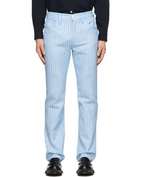 Séfr Blue Striped Londr Trousers